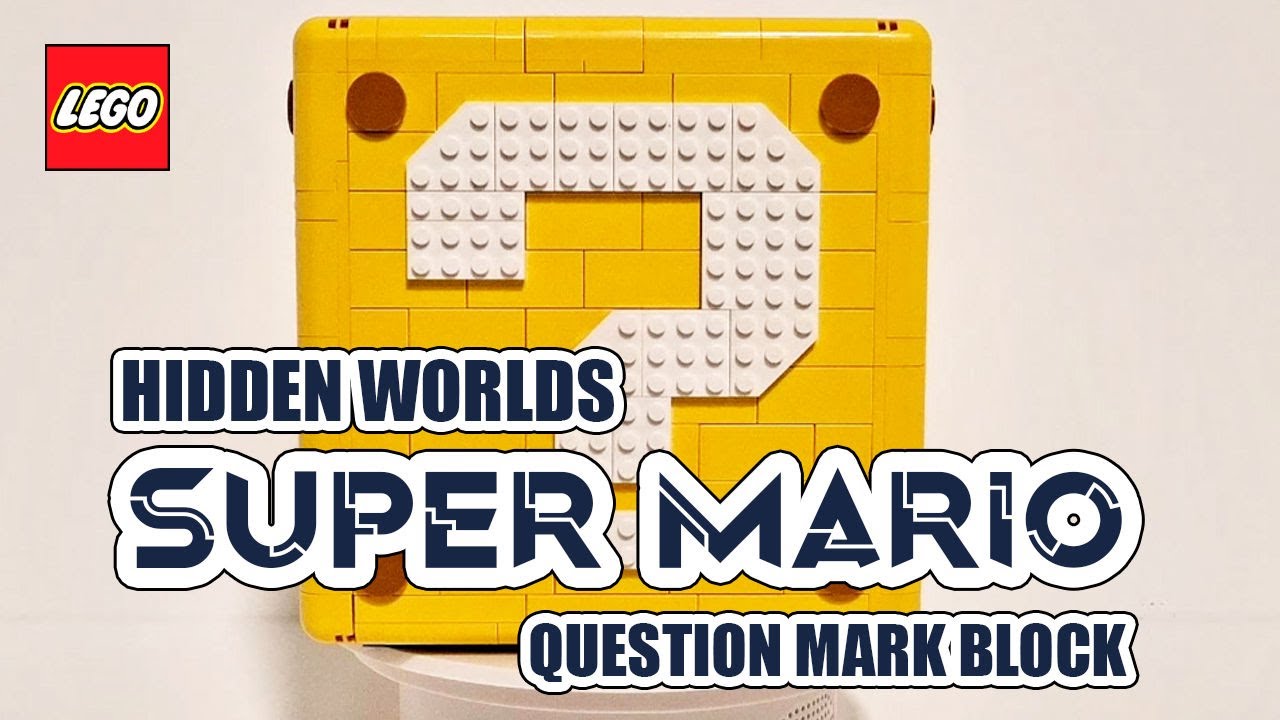 Hidden Worlds, Classic Moments – LEGO Super Mario Question Mark Block