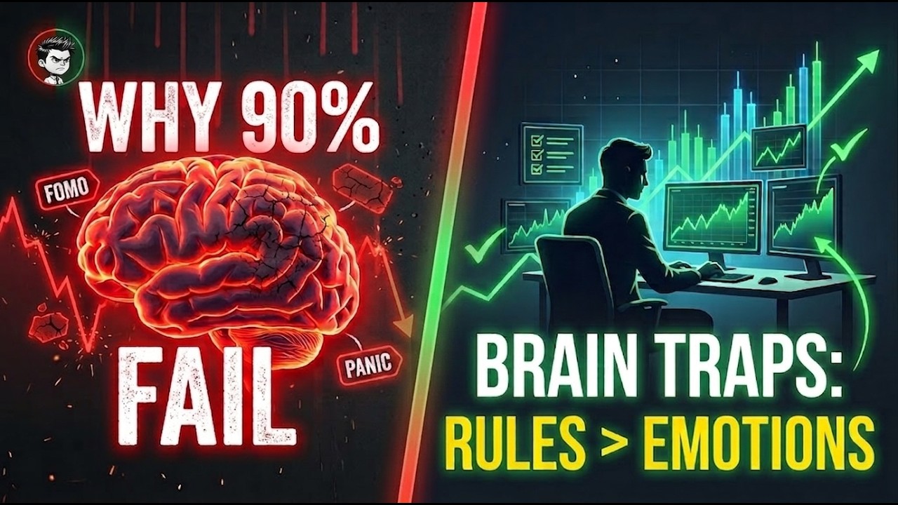Why 90% of Traders Lose Money &mdash; The Psychology Nobody Teaches