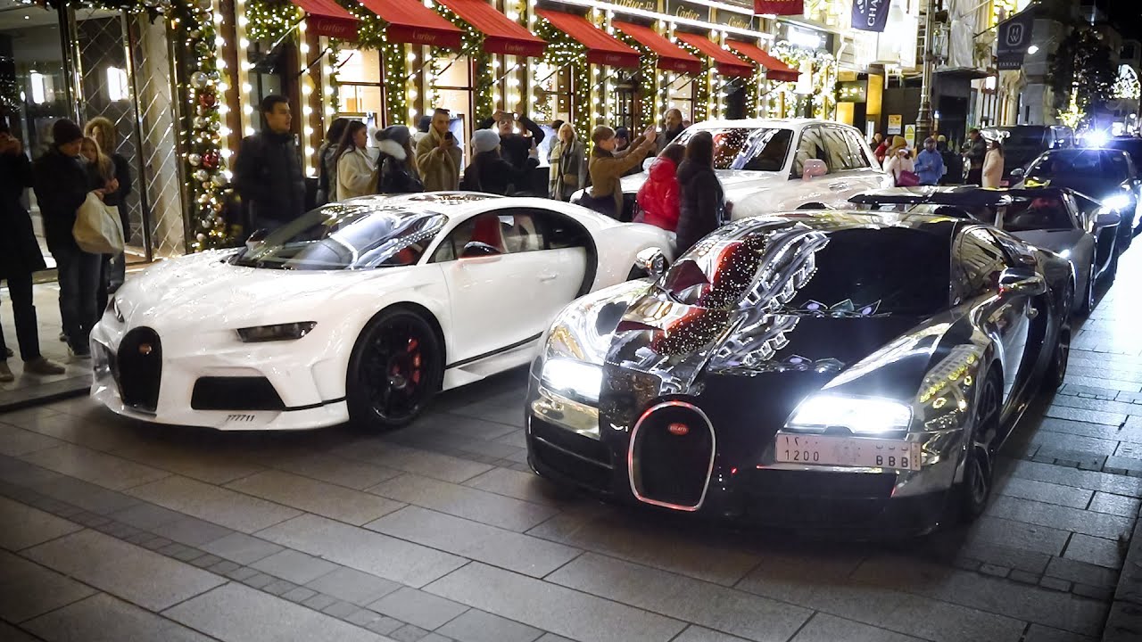 Supercars in London November 2023 - #CSATW562 | Chiron SS, Veyron, Ford GT, 812 Competizione Aperta