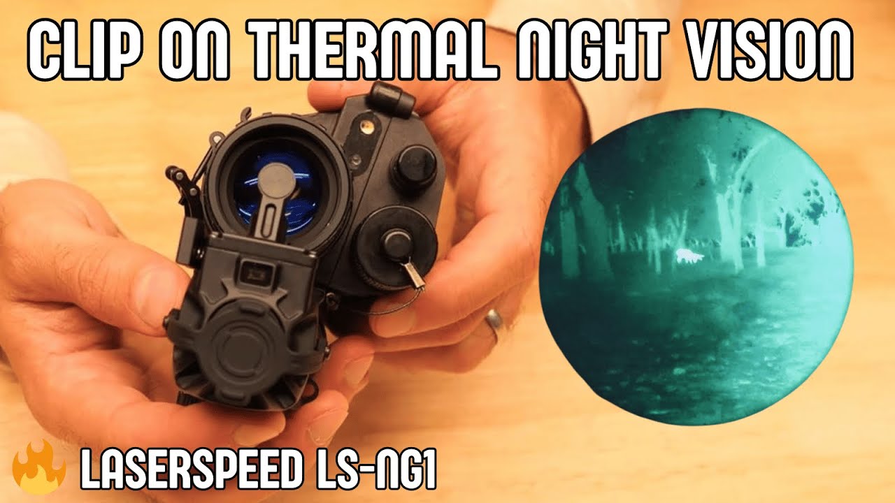 Laserspeed LS-NG1 Clip On Thermal Imager 🔥 COTI [The Ultimate PVS14 Accessory!]