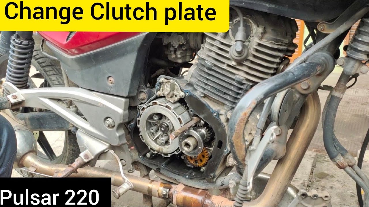 Change Clutch Plate:Pulsar 220