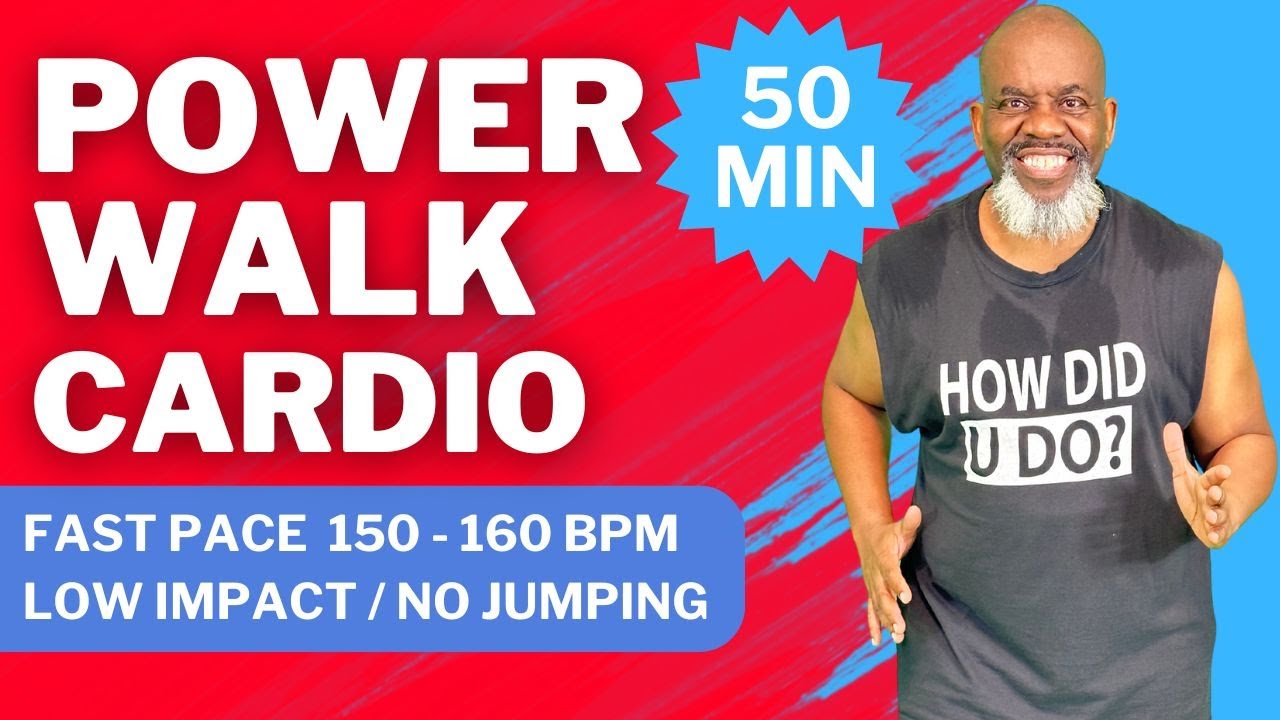 Fast Paced Power Walk Cardio Drop the Weight