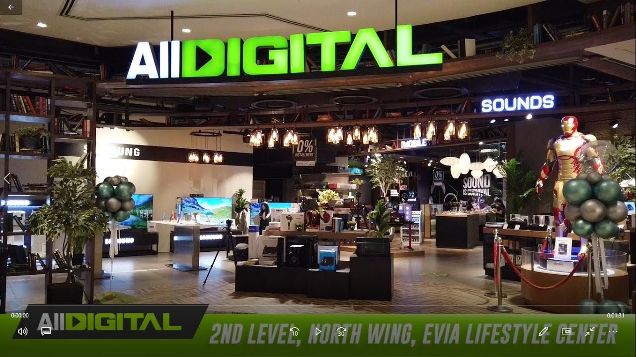 Wil Dasovich spotted at AllDigital by AllHome at Evia Lifestyle Center