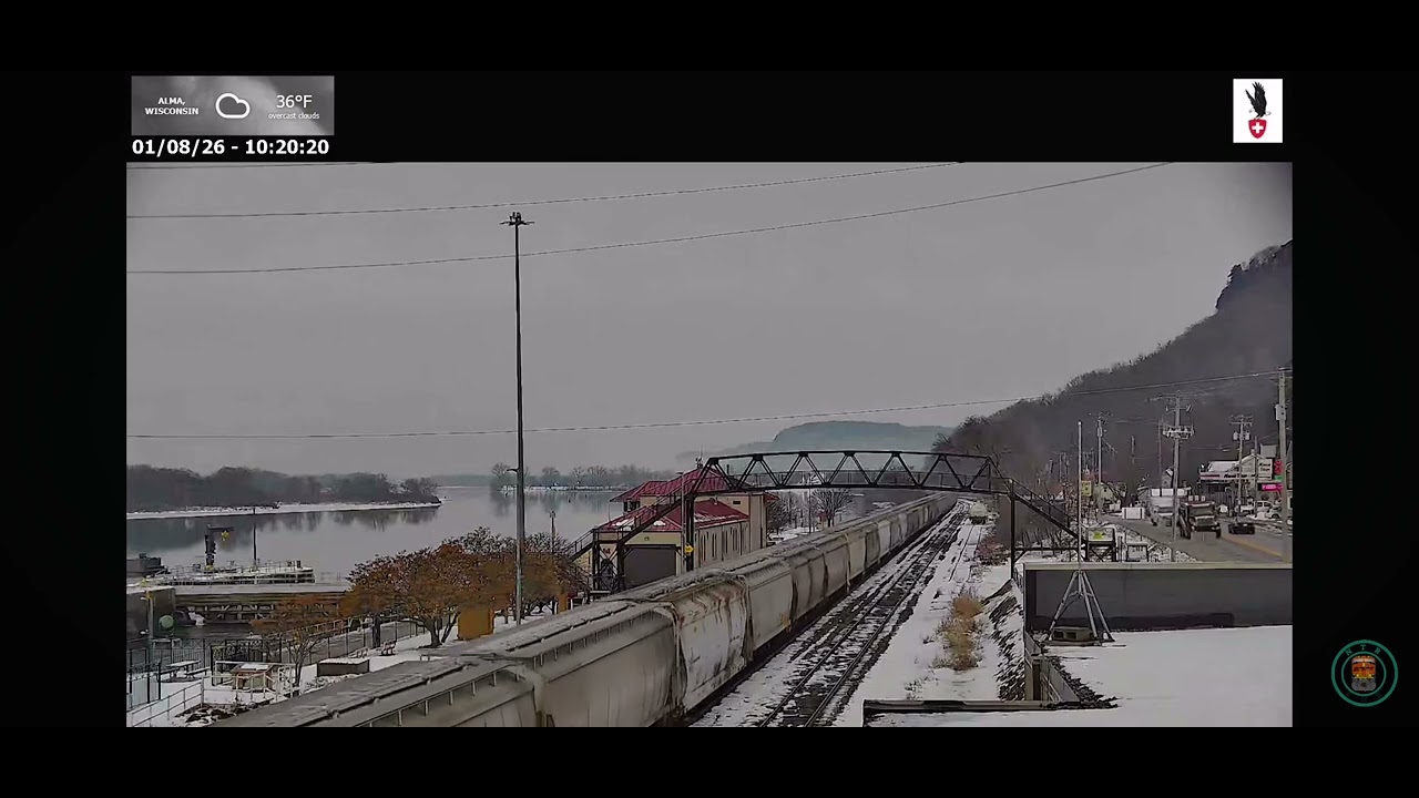 BNSF Alma, WI 1-8-26