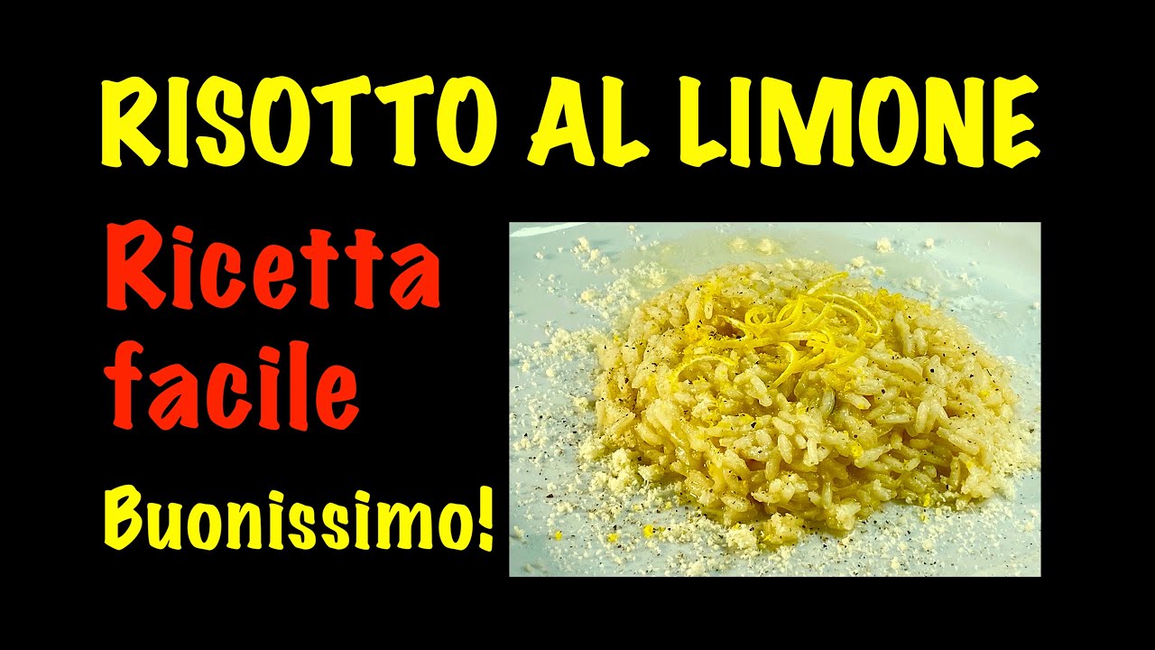 RISOTTO AL LIMONE
