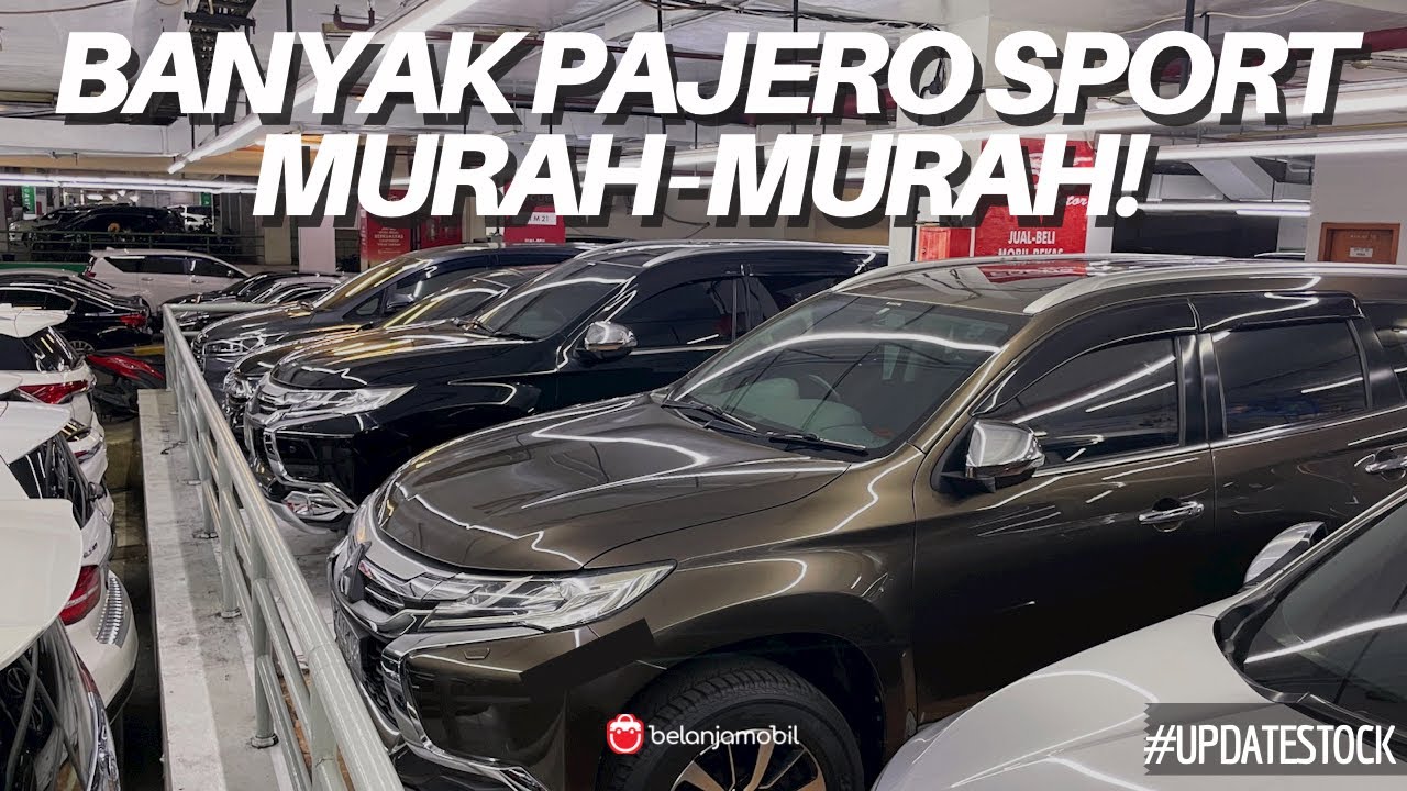 STOK PAJERO SPORT BEKAS TERLENGKAP! Mulai 300 Juta Nih