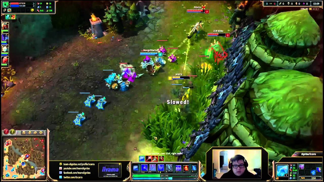 Scarra playing anivia support patch 4 15