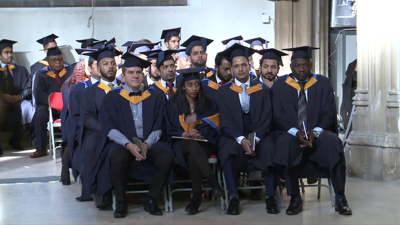Chelmsford graduation ceremony (3pm), 12 October 2017
