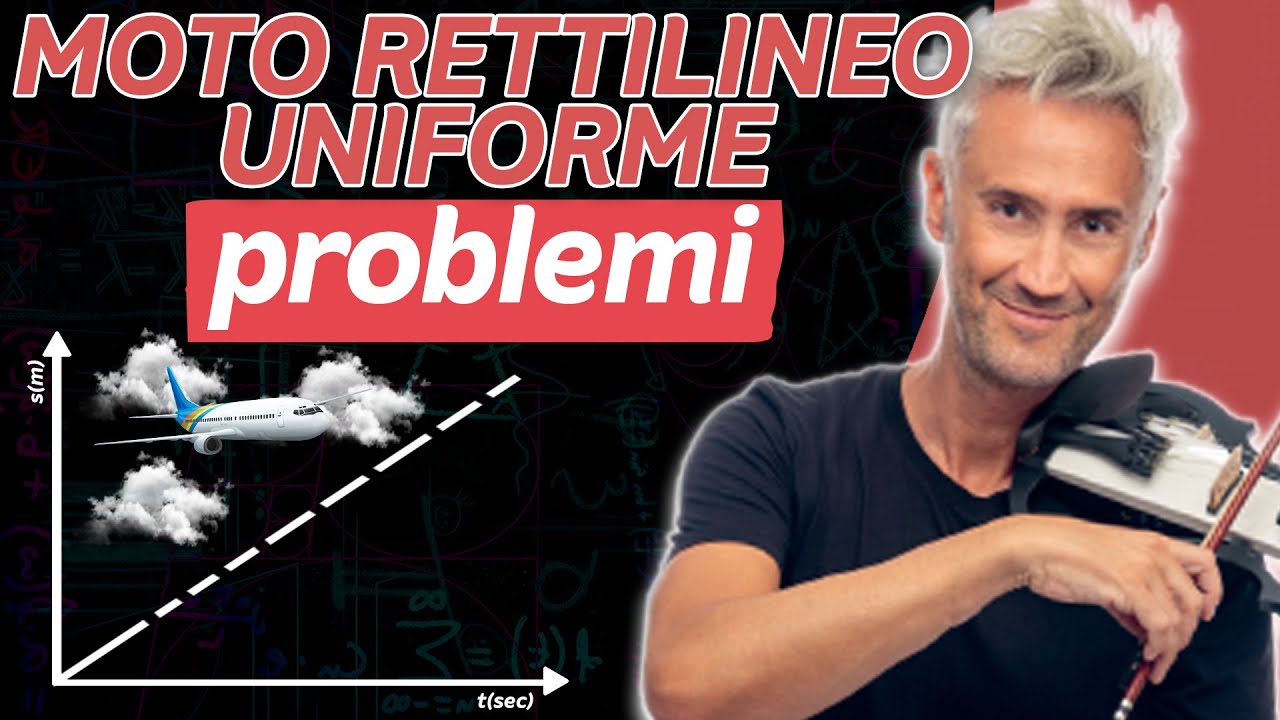 Come Risolvere i PROBLEMI del Moto Rettilineo Uniforme Live Versione Corta - la Fisica Che Ci Piace