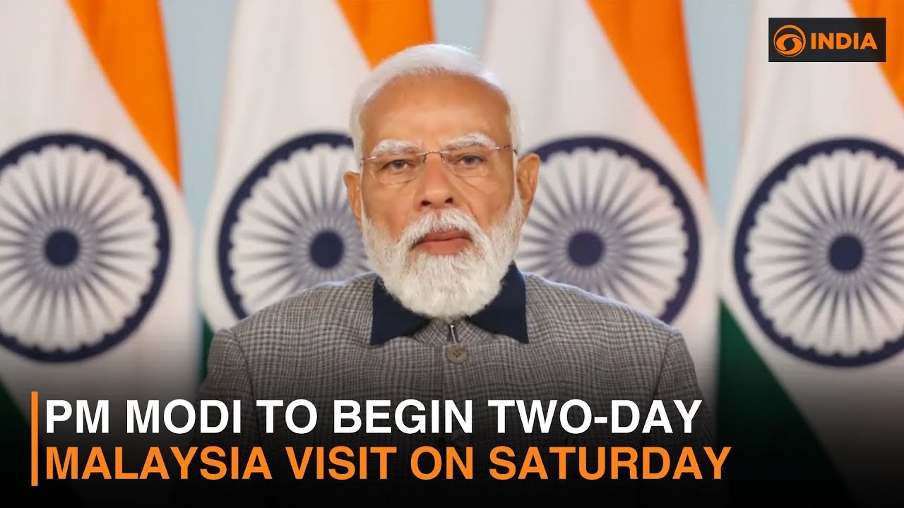 PM Modi to begin two-day Malaysia visit on Saturday | Meghna Dev Reports