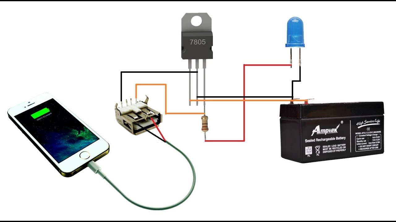 how to make mobile charger for bike at home