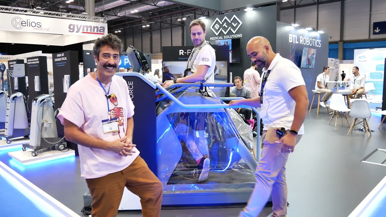 FISIOEXPO 2023 visita BTL impresionante lo que vemos R-FORCE 🤩 Fisiolution