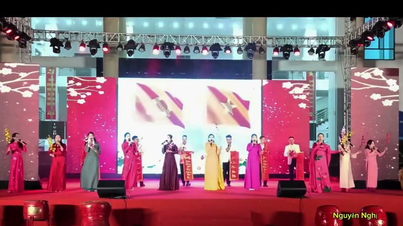 CT văn nghệ mừng Đảng mừng Xuân Bính ngọ .P.Hoà bình T.Phú thọ 