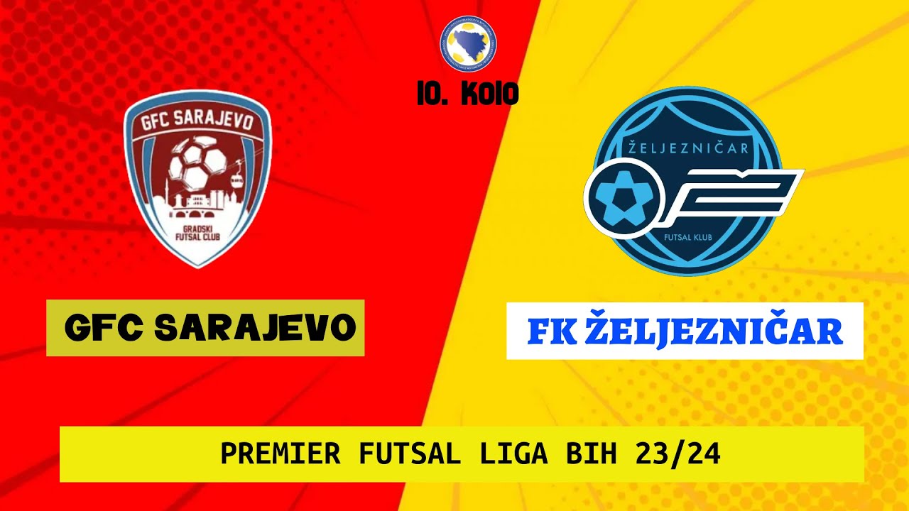 GFC Sarajevo vs FK Željezničar - Premier futsal liga BIH, 10-kolo.