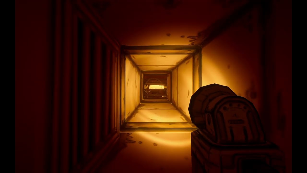 BATIM Chapter 4 Bendy vent jumpscare, except it's Beta Bendy