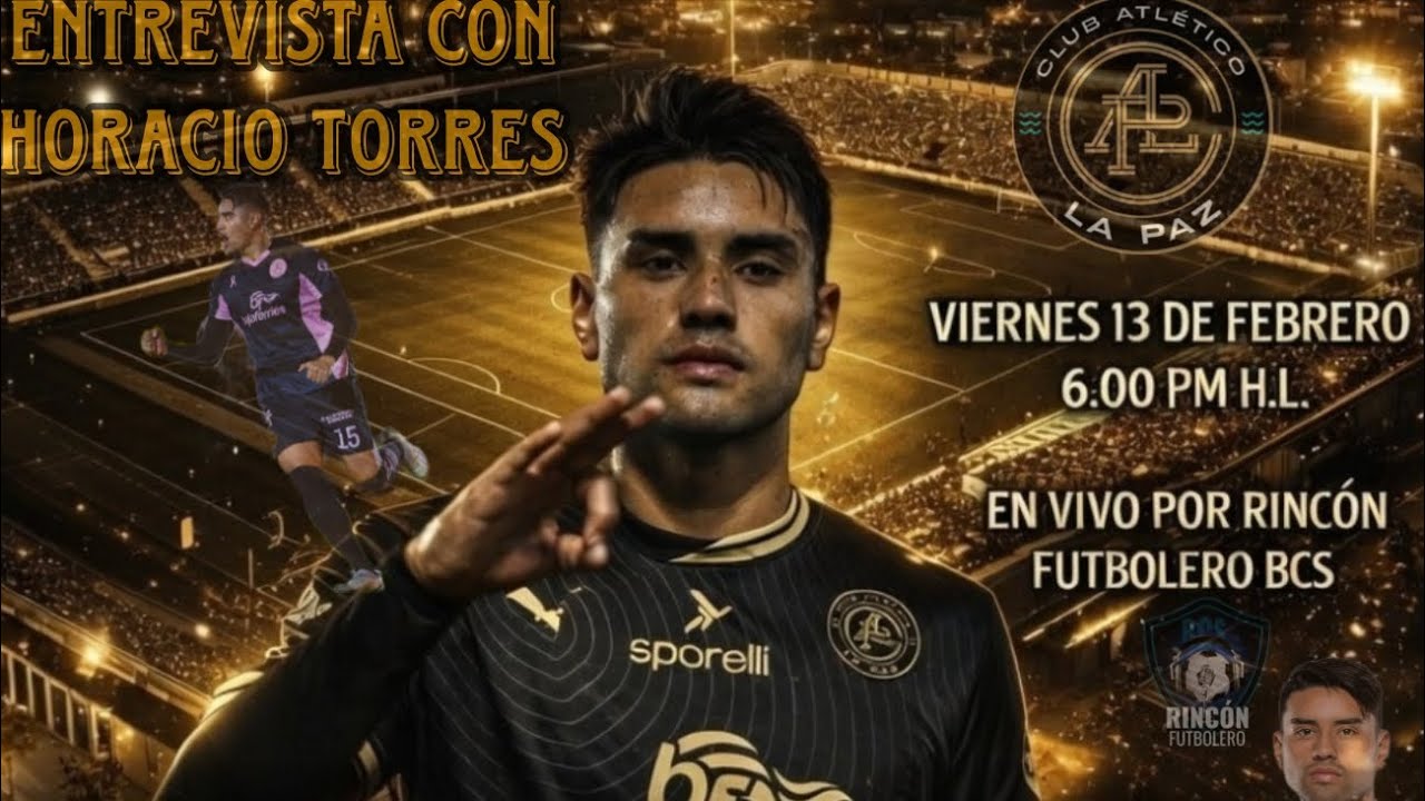 ENTREVISTA EXCLUSIVA CON HORACIO TORRES JUGADOR DE CLUB ATLÉTICO LA PAZ 🟠 ⚫️ 