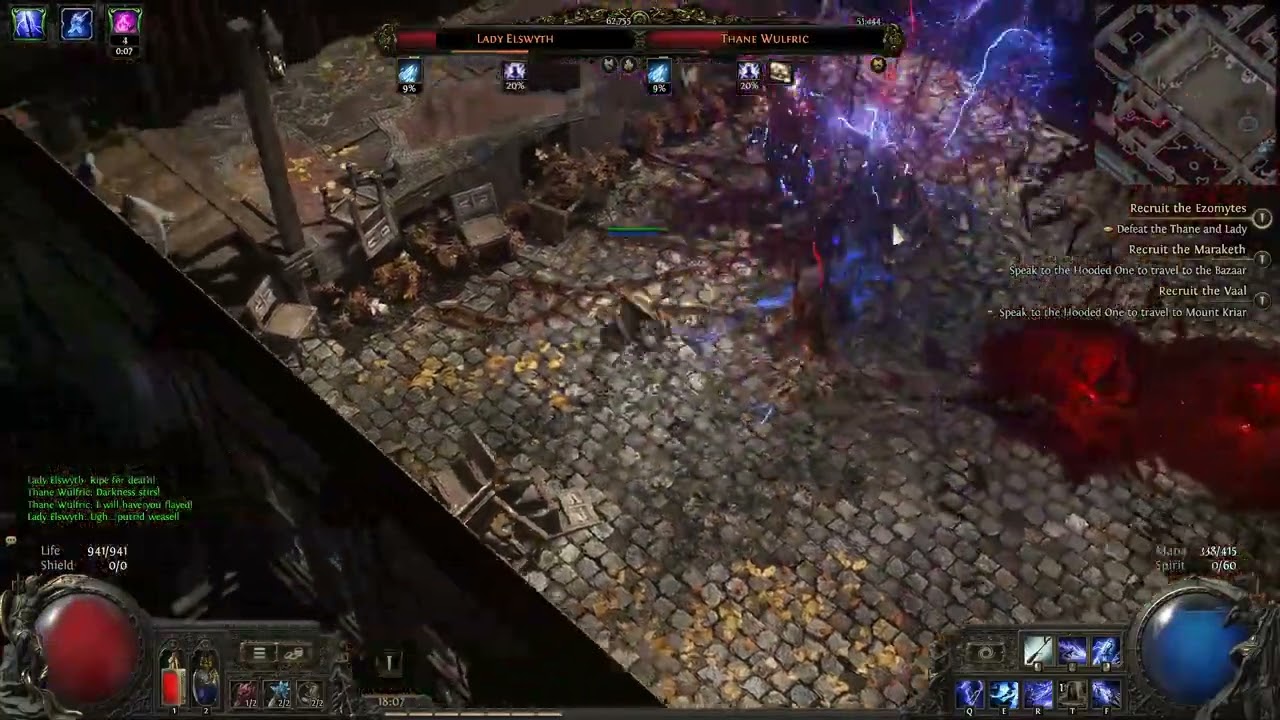 Path of Exile 2 Lady Elswyth and Thane Wulfric#PoE2