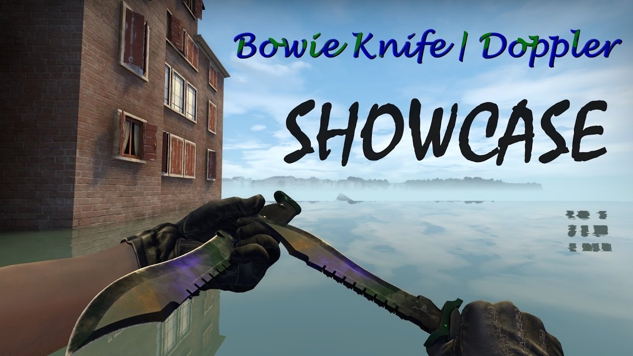 Bowie Knife | Doppler (P3) - SPECTRUM CASE KNIFE (Showcase / Gameplay)
