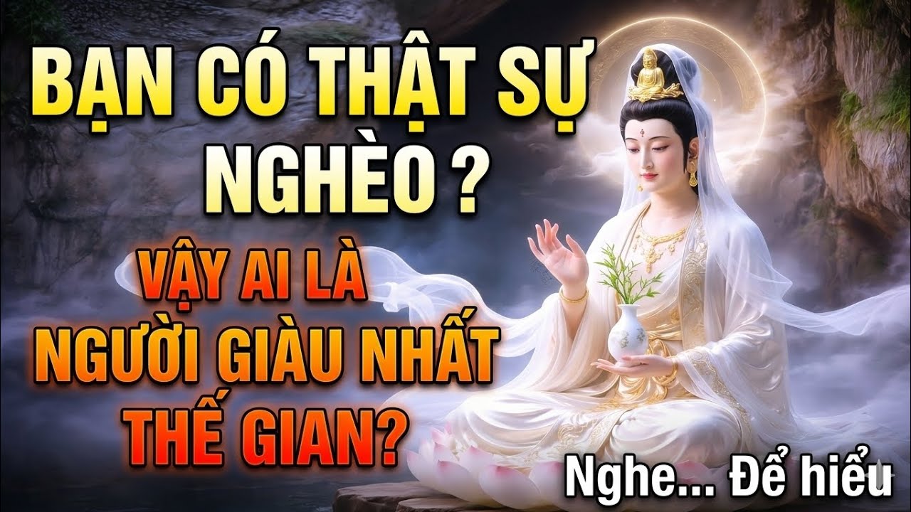 Bạn có thật sự nghèo như mình nghĩ? Lời Chia sẽ rất hay.. Nghe để cảm nhận 
