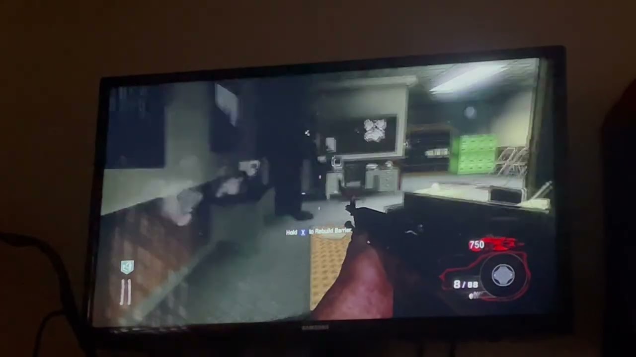 Gameplay de call of duty black ops zombies