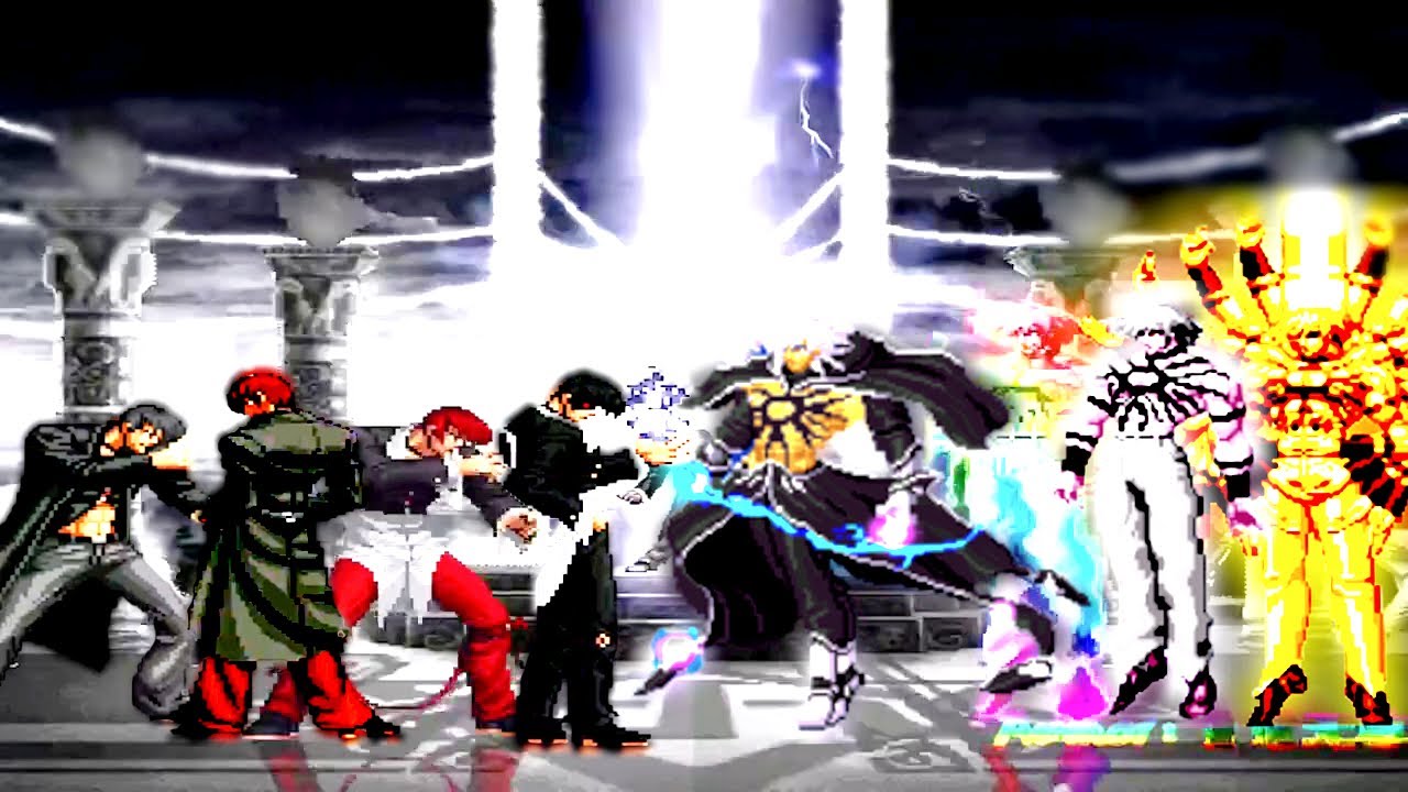[KOF MUGEN] Iori Yagami Team VS Orochi Team