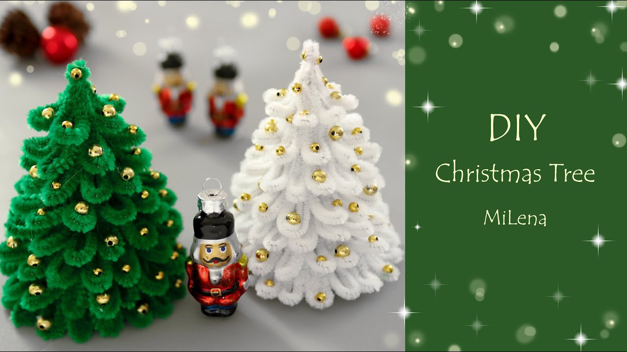 ЕЛОЧКА из проволоки 🎄 DIY FLUFFY CHRISTMAS TREE 🎄