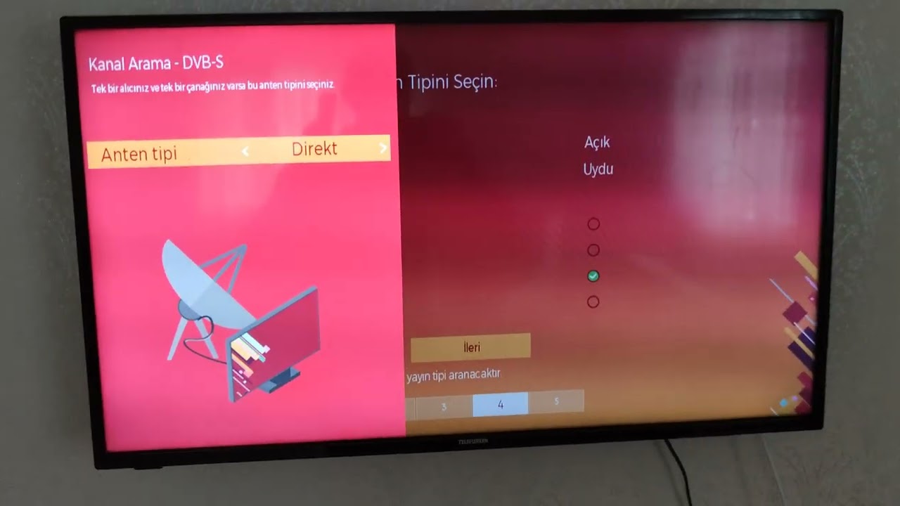 TELEFUNKEN  KANAL KURULUMU ,SIRALAMASI VE AYARLAMA GÖRÜNTÜ AYARLAMA. İZLE KENDİN YAP
