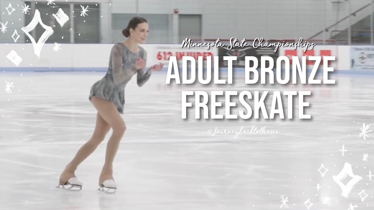 2022 Minnesota State Championships - Adult Bronze Freeskate (1st place)