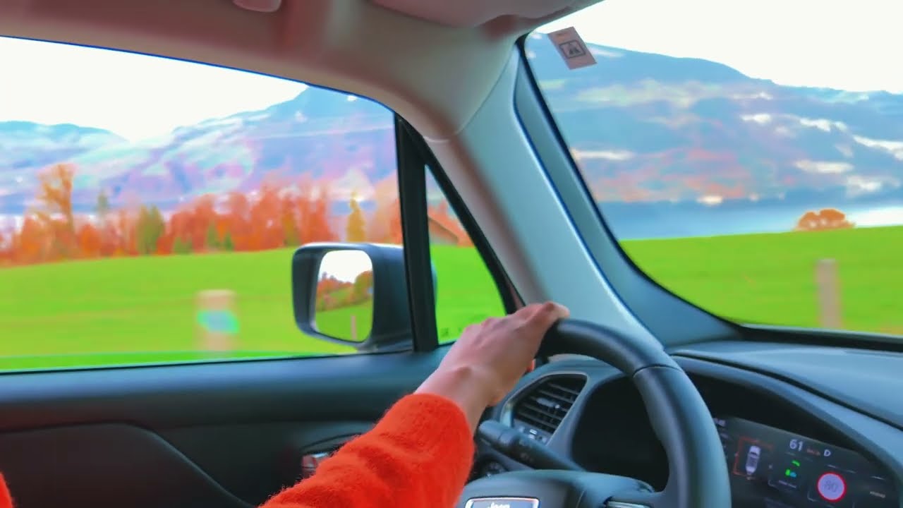 Most Beautiful Drive in Europe | Long Drive Through Swiss Alps 🇨🇭