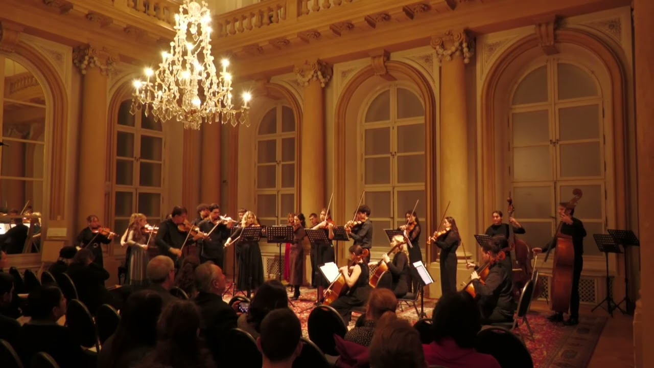 Benjamin Britten: Simple Symphony mvts 2 & 3 - National Youth Orchestra of Slovakia - Igor Karško
