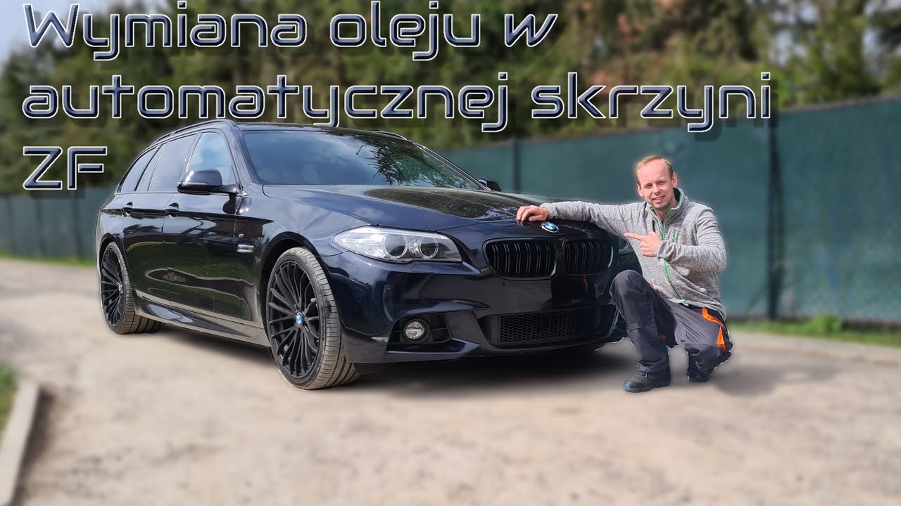 Statyczna Wymiana oleju w automatycznej skrzyni biegów ZF na przykładzie BMW F11
