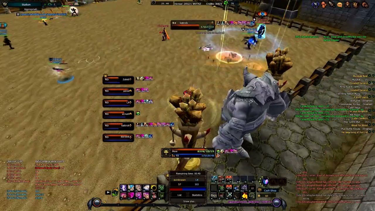 4Story Leya's Knights Ambitions vs Eternity | Pynolt