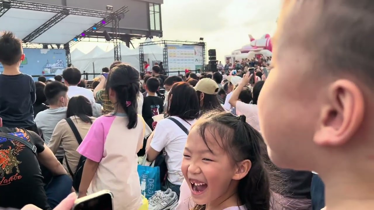 帶小孩來看超人力霸王表演(下午場)，Joanne(7Y9M26D)，Jesse(4Y2M26D) #超人力霸王