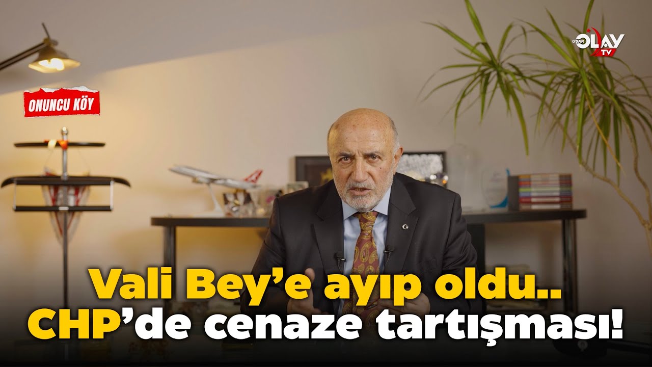Vali Bey&rsquo;e Ayıp Oldu