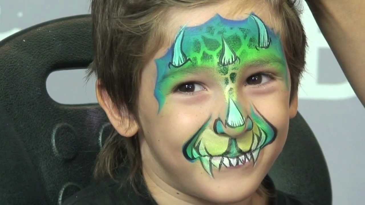 'DragonTales' Face Painting Design