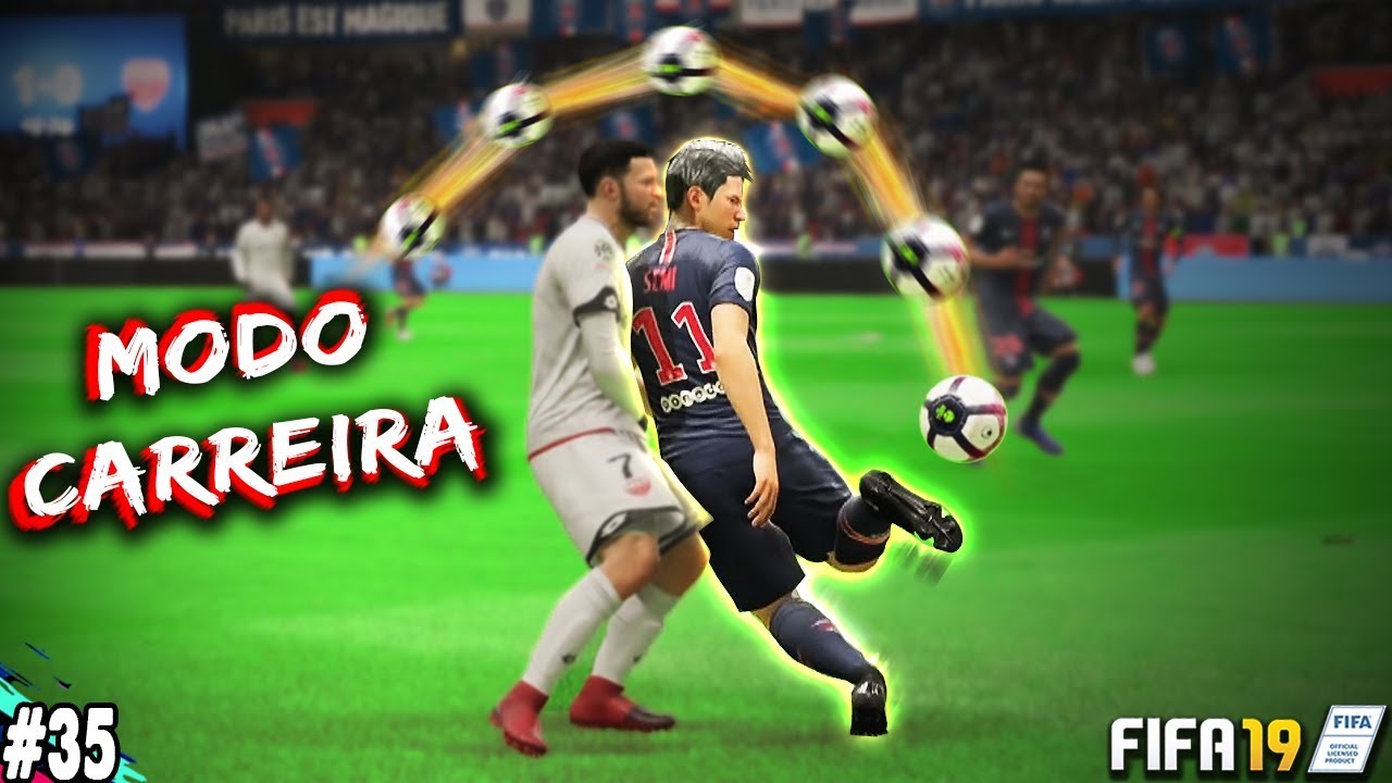 EU TO DRIBLANDO TODO MUNDO NO PSG ⚡⚽ FIFA 19 - CARREIRA JOGADOR #35