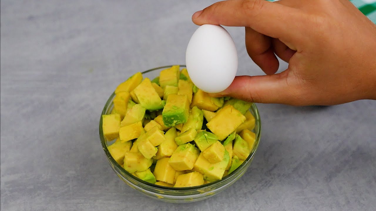 Mezcla aguacate con huevos y ¡asómbrate con el resultado!