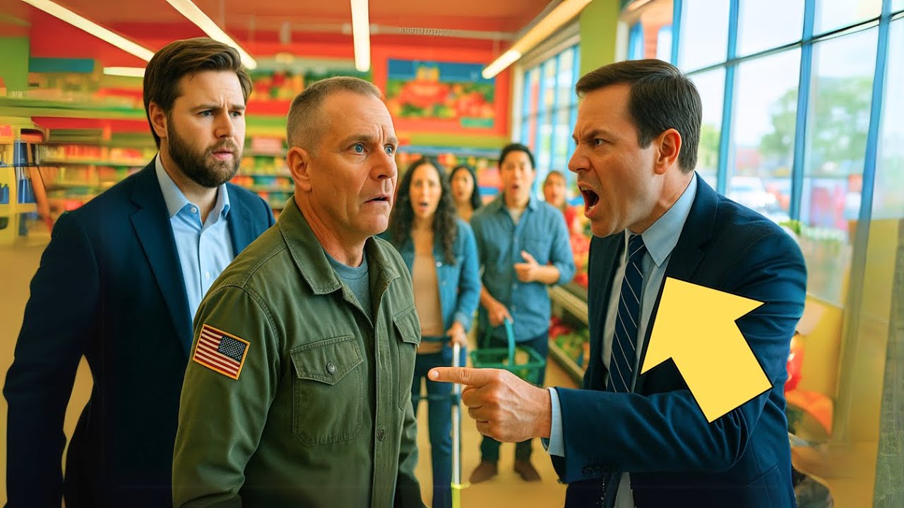 Veteran Fired After Letting JD Vance Cut the Line—What Happens Next Shuts Down the Whole Store