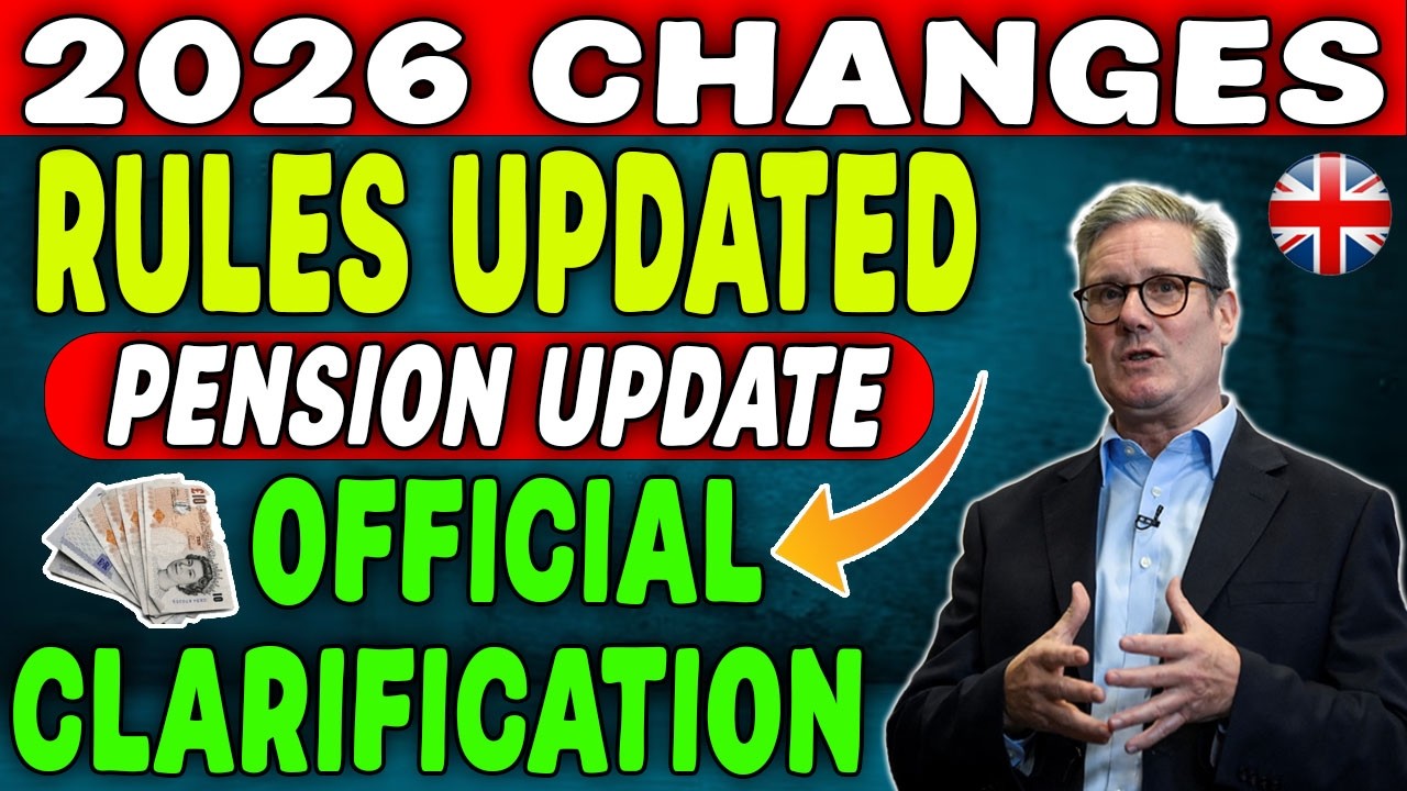🚨 UK Government Confirms New Pension Policy 2026 &ndash; Official DWP Clarification Released!