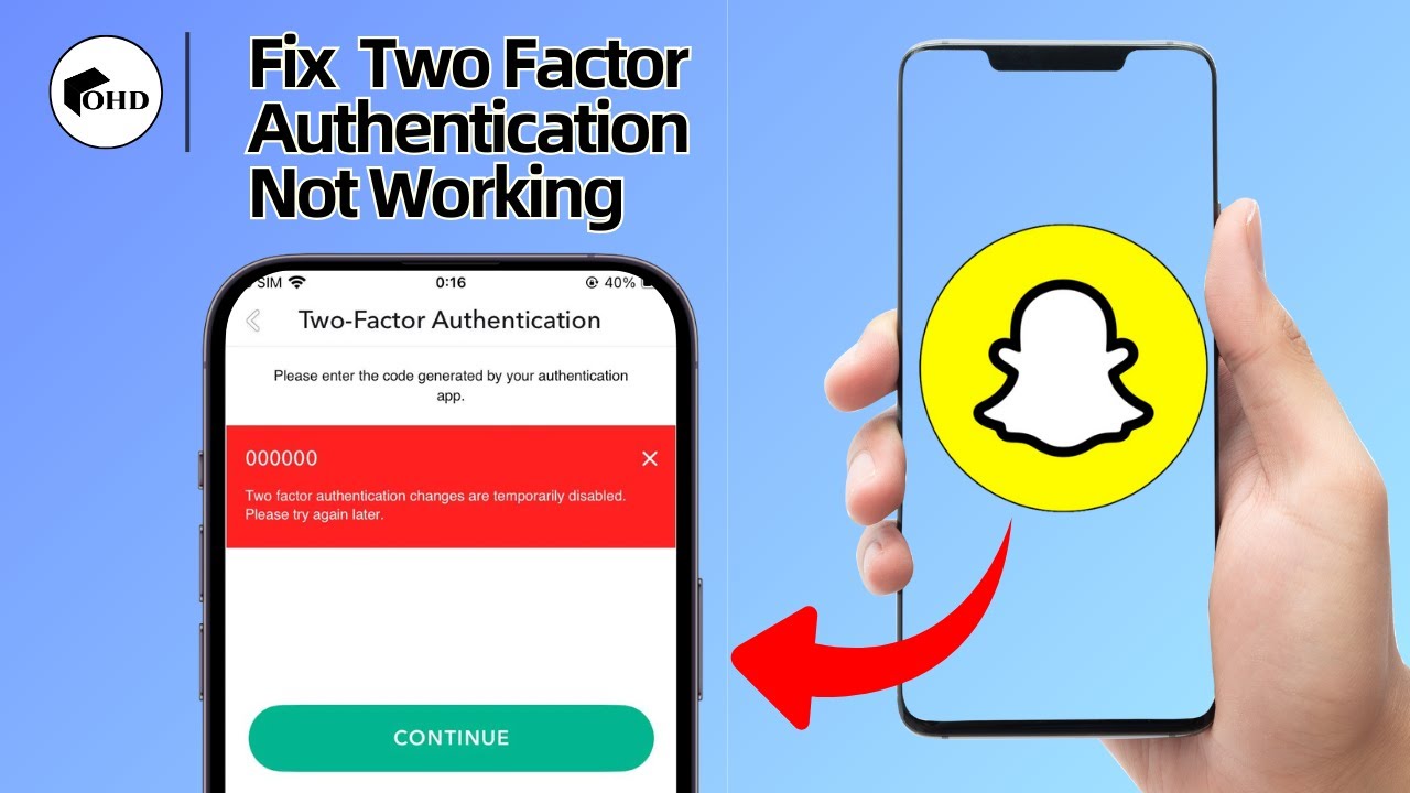 How To Fix Snapchat Two Factor Authentication Not Working (Solved 2025)