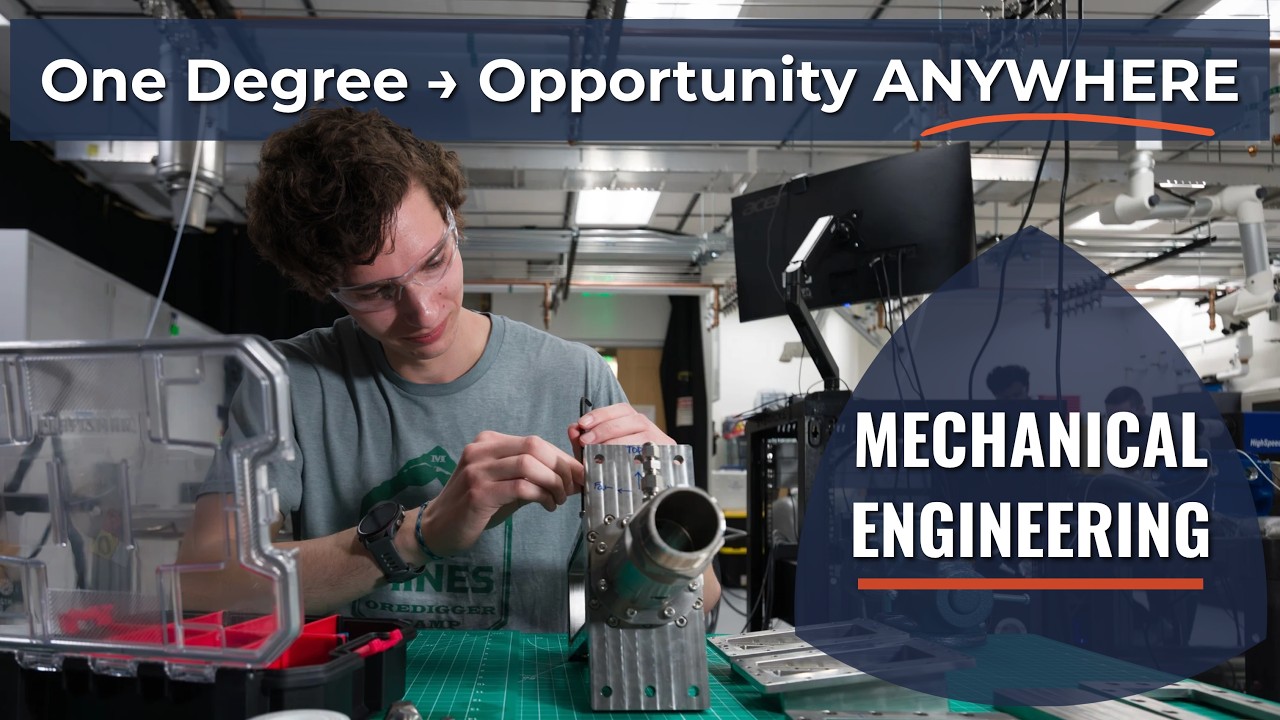 Choosing your Major at Mines: Mechanical Engineering