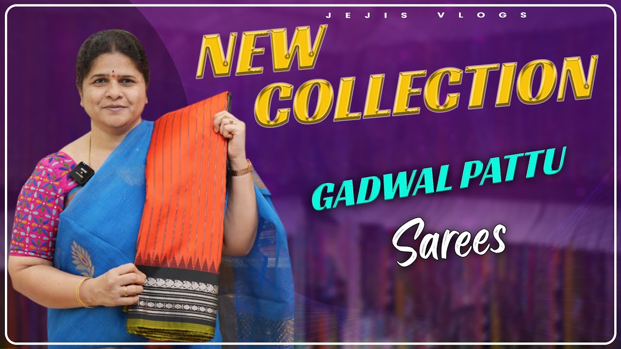 New Collection Gadwal Pattu Saree Collections || 2024 Trending Collections || Saritha Reddy Sarees