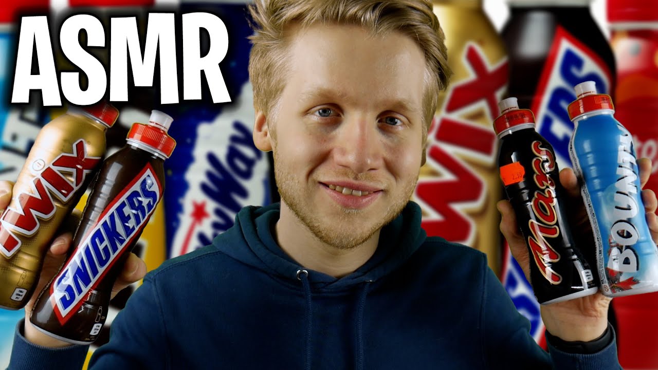 ASMR | Twix, Mars, Snickers und Co. Drink Taste Test (mit Freundin im Hintergrund ❤️)