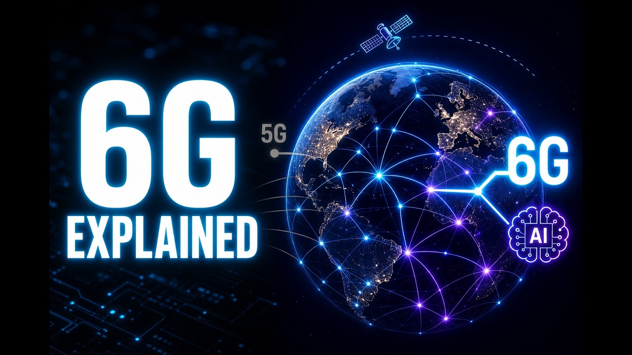 What Is 6G? Terahertz, AI & Satellites Explained | 6G vs 5G & 2030 Timeline