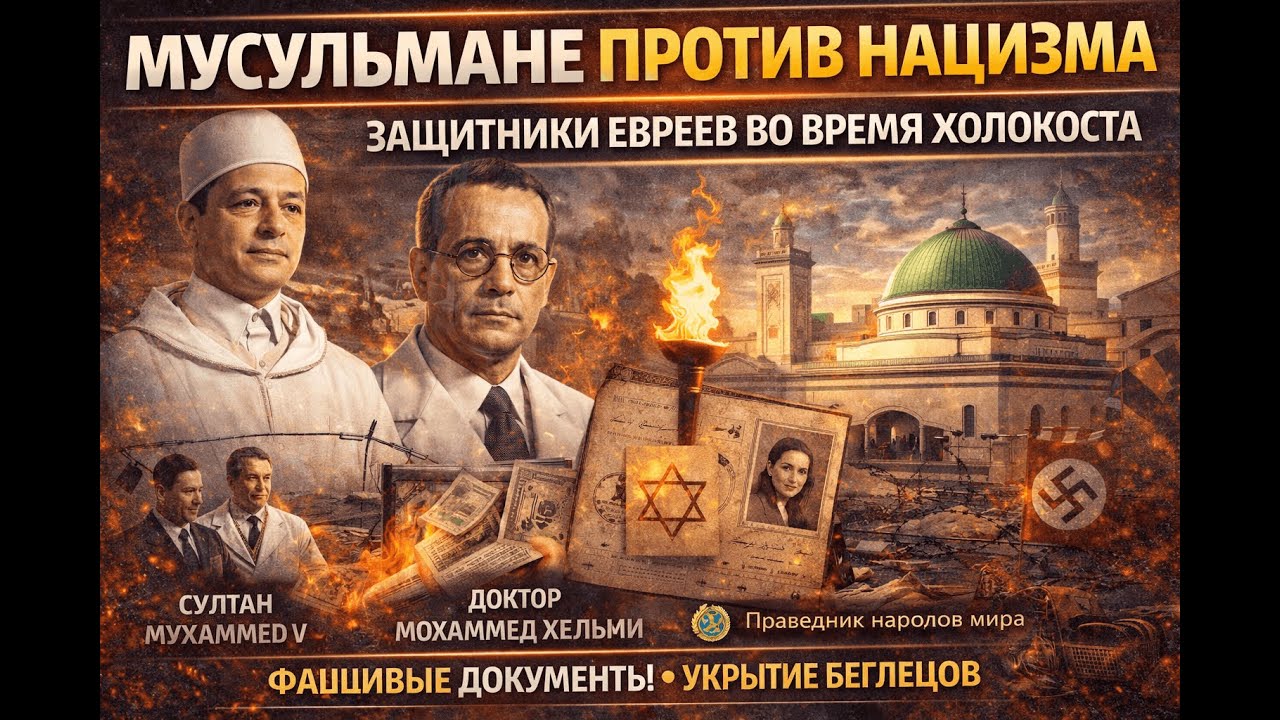 Забытые герои: Как мусульмане и арабы спасали евреев во время Холокоста