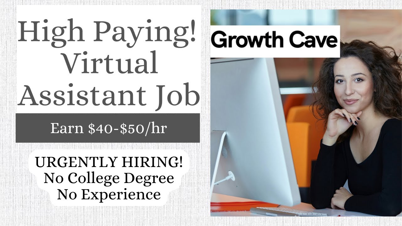 HIGH-PAYING VIRTUAL ASSISTANT JOB | $40-$50/HR | WORK FROM HOME | NO DEGREE | NO EXPERIENCE