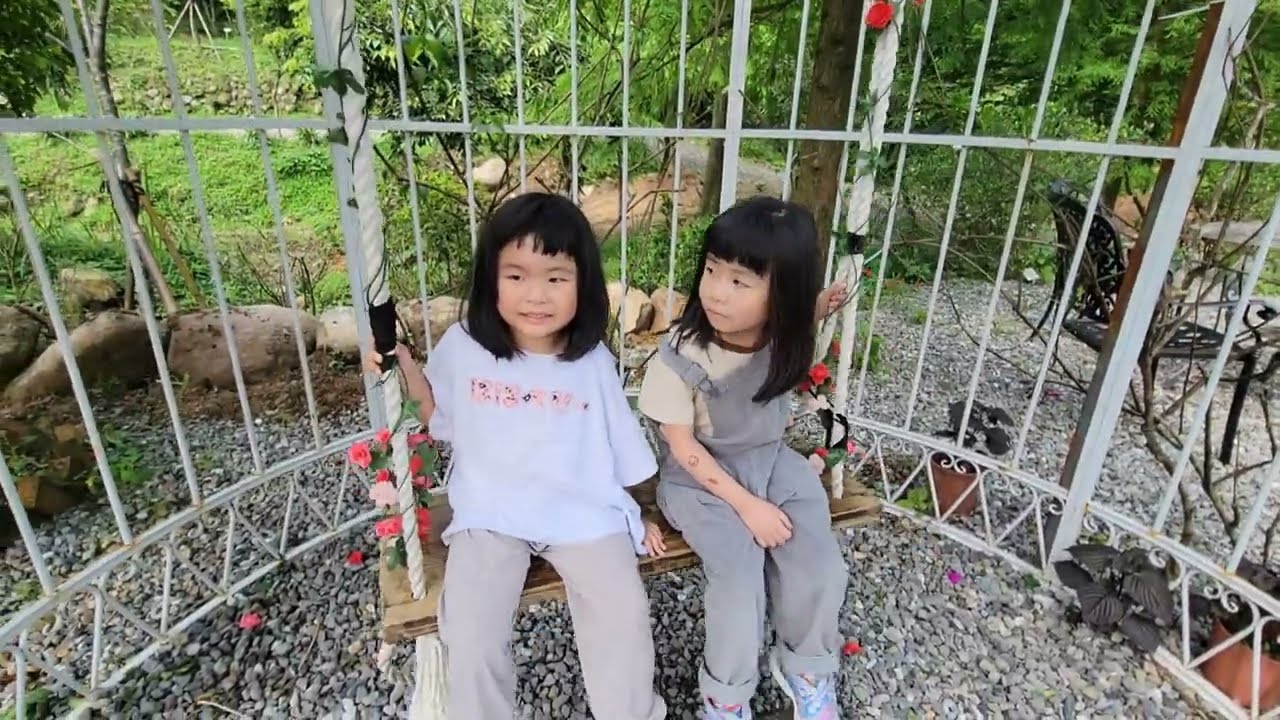 【金山鹿羽松牧場】再來一個親子景點！水豚君、草原貓、羊駝、柯爾鴨、梅花鹿、綿羊豬、跳跳羊(媞5Y7M4D、喬4Y1M4D)