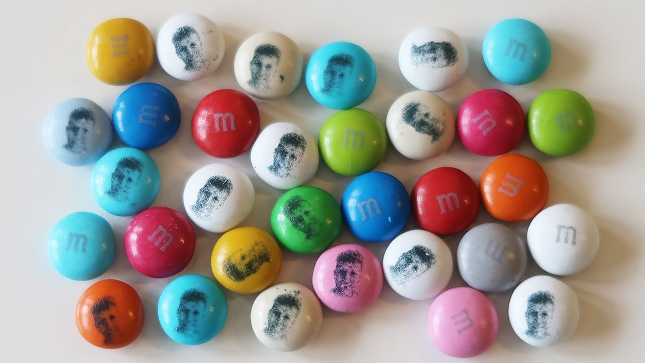 M&M's with my Face - WoW !