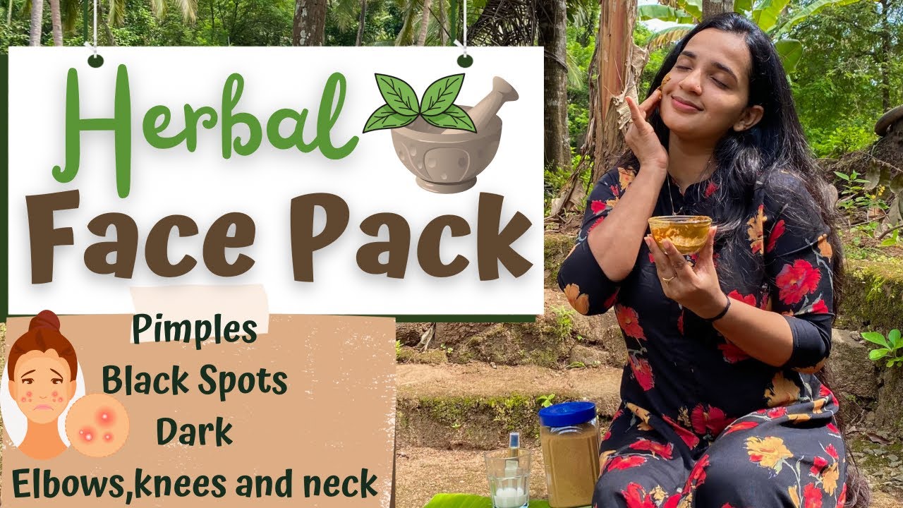Ayurvedic Face pack for Soft and Glowing Skin | Removes Pimples,Dark Spots,Dark Elbow,knees&Neck