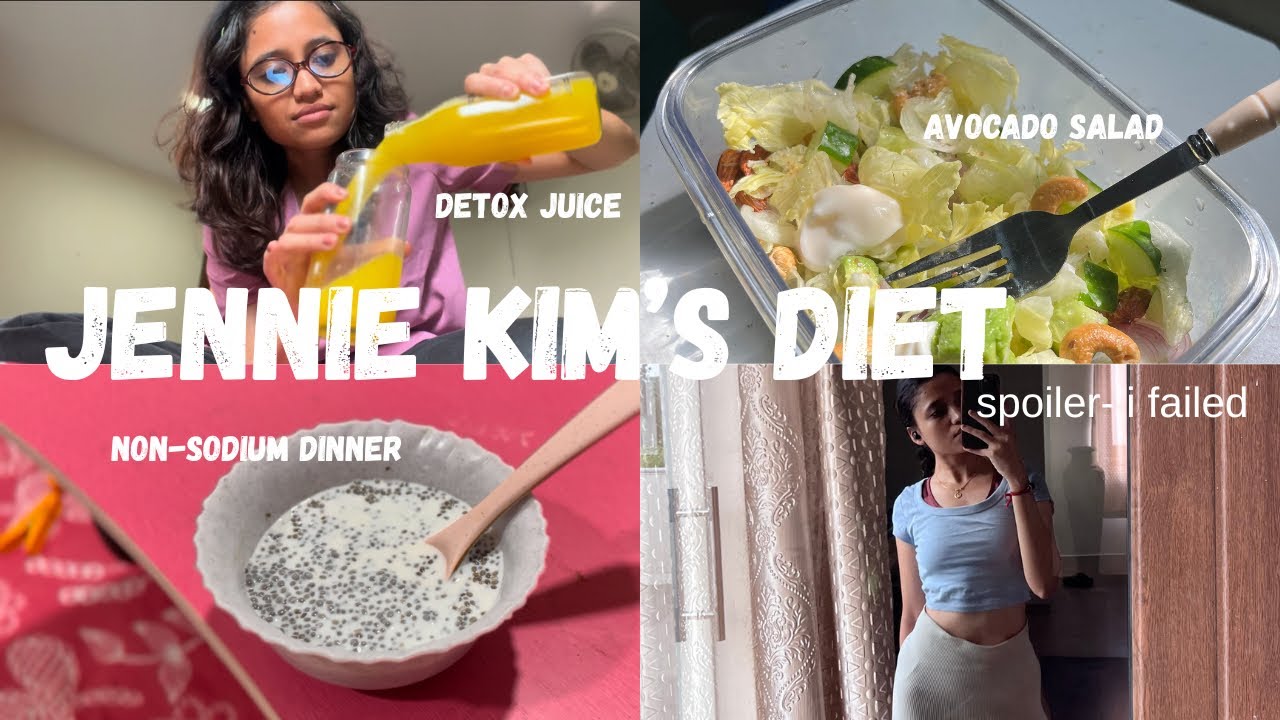 I Ate Like BLACKPINK’s Jennie Kim for 3 days | I failed 😨